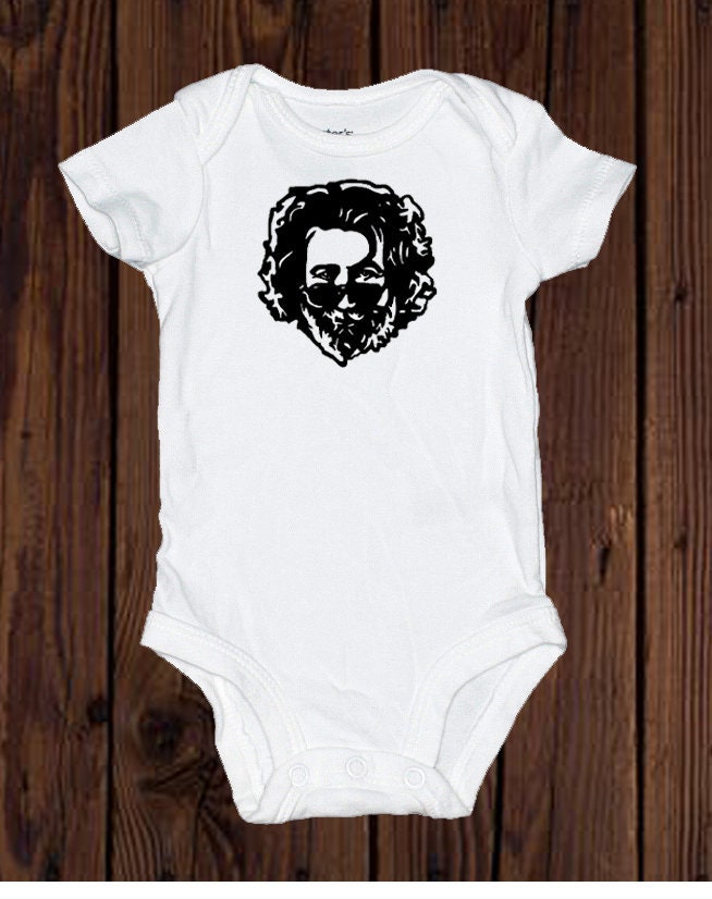 Dankbar Tot Jerry Garcia | Baby-Dusche-Geschenk Baby-Outfit von GardenofArts