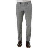 GARDEUR Herren Hose grau Baumwolle von Gardeur