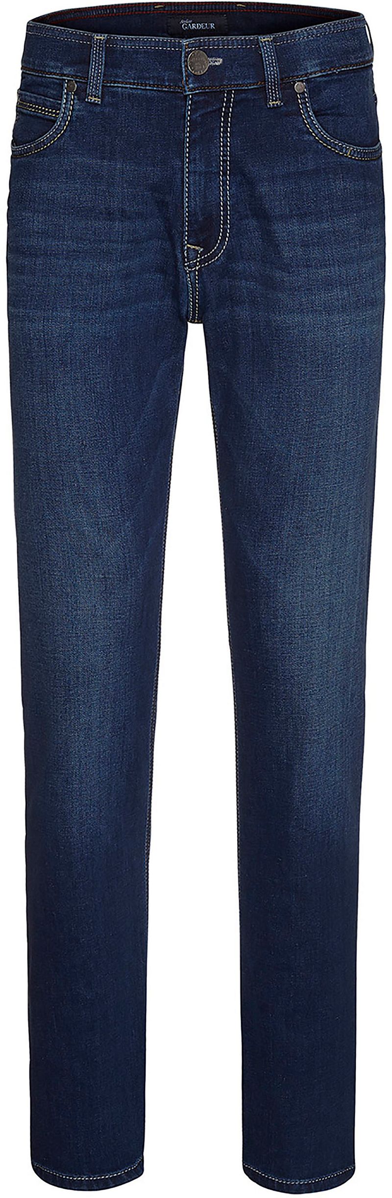 Gardeur Batu Hose Marine Blauw - Größe W 42 - L 32 von Gardeur