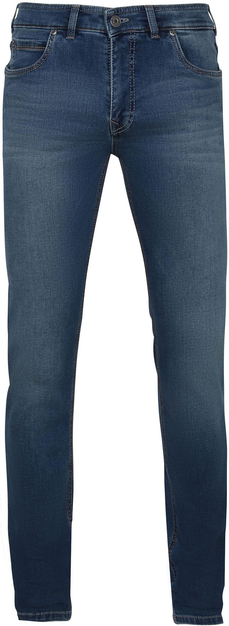 Gardeur Batu Jeans Indigo Blau - Größe W 36 - L 30 von Gardeur