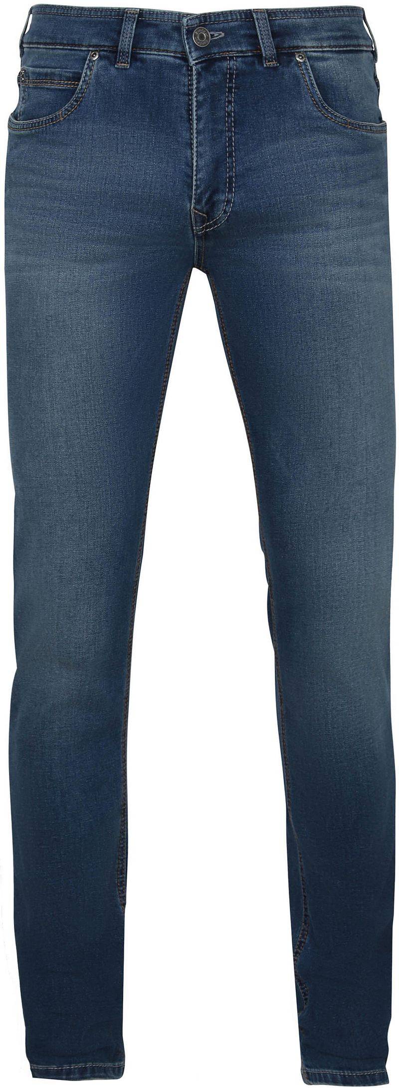 Gardeur Batu Jeans Indigo Blau - Größe W 36 - L 30 von Gardeur