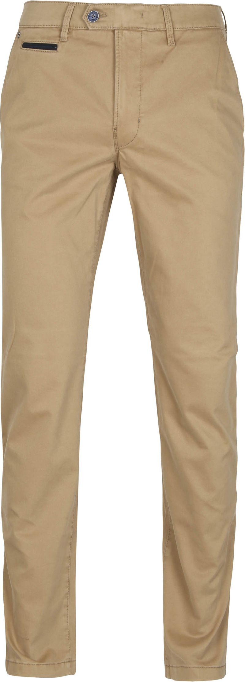 Gardeur Chino Benny Beige Camel - Größe 27 von Gardeur