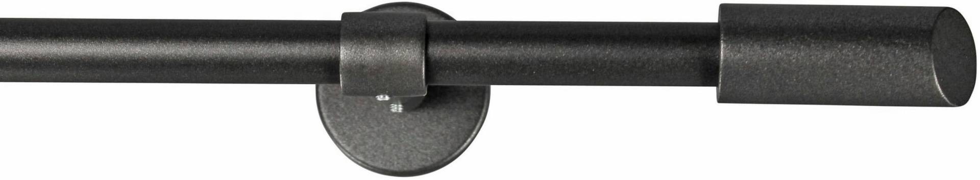 GARESA Gardinenstange "ZYLI" Ø 16 mm 1 läufig-läufig Wunschmaßlänge Vorhanggarnitur, verlängerbar, Knopf abgeschrägt, ohne Ringe von Garesa