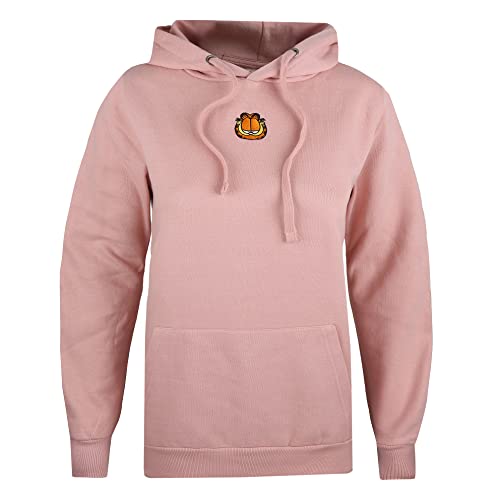 Garfield Damen Garfield Emb Hooded Sweatshirt, Dusky Pink, L EU von Garfield