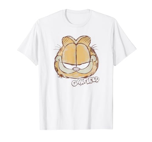 Garfield Wasserfarbe Katze T-Shirt von Garfield