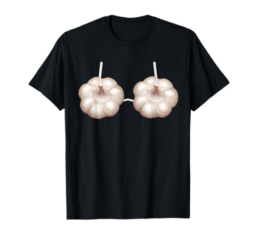 Knoblauch Outfit BH Lustiges Halloween Kostüm Damen T-Shirt Knoblauch Outfit BH Lustiges Halloween Kostüm Damen T-Shirt von Garlic WeFunny