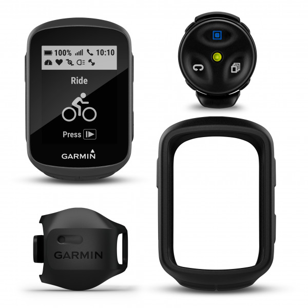 Garmin - Edge 130 Plus MTB Bundle - Radcomputer schwarz von Garmin