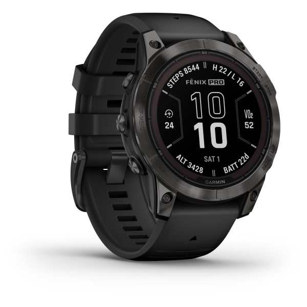 Garmin - Fenix 7 Pro Sapphire Solar - Multifunktionsuhr schwarz Garmin - Fenix 7 Pro Sapphire Solar - Multifunktionsuhr schwarz von Garmin