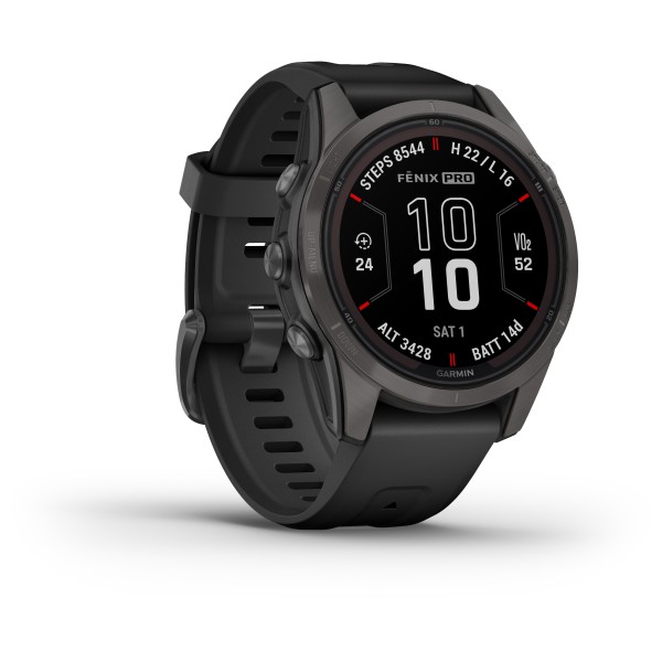 Garmin - Fenix 7S Pro Sapphire Solar - Multifunktionsuhr schwarz Garmin - Fenix 7S Pro Sapphire Solar - Multifunktionsuhr schwarz von Garmin