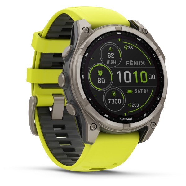 Garmin - Fenix 8 Solar Sapphire - Multifunktionsuhr Gr Ø 47 mm graphit / titanium titan Garmin - Fenix 8 Solar Sapphire - Multifunktionsuhr Gr Ø 47 mm graphit / titanium titan von Garmin