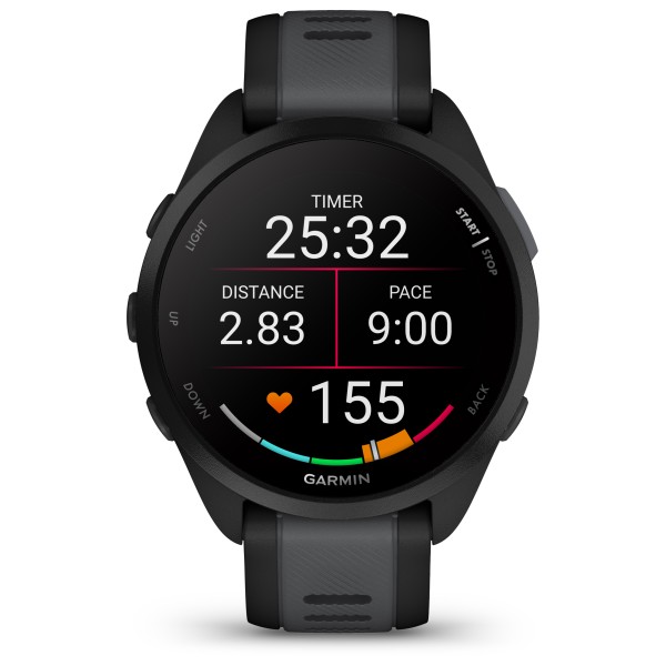 Garmin - Forerunner 165 - Multifunktionsuhr dunstgrau / schiefergrau von Garmin