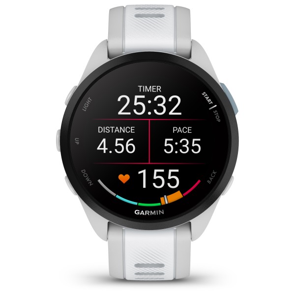 Garmin - Forerunner 165 - Multifunktionsuhr dunstgrau / steinweiss von Garmin
