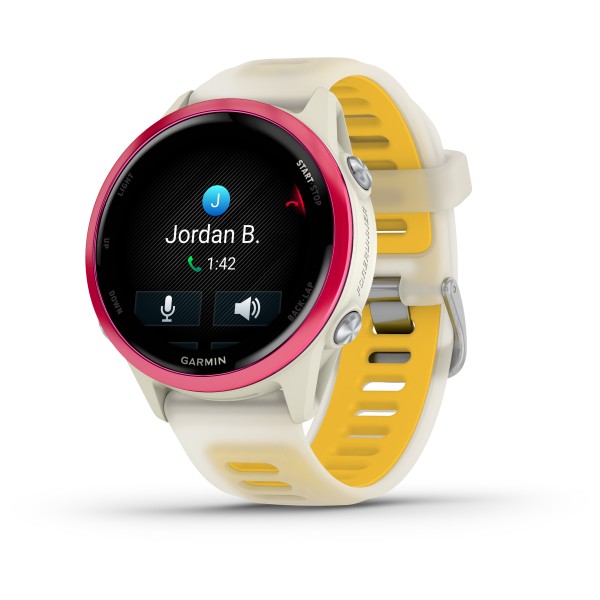 Garmin - Forerunner 570 42 mm - Multifunktionsuhr bone /rot von Garmin
