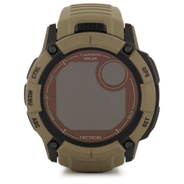 Garmin - Instinct 2X, Solar Tactical Edition - Multifunktionsuhr coyote tan von Garmin