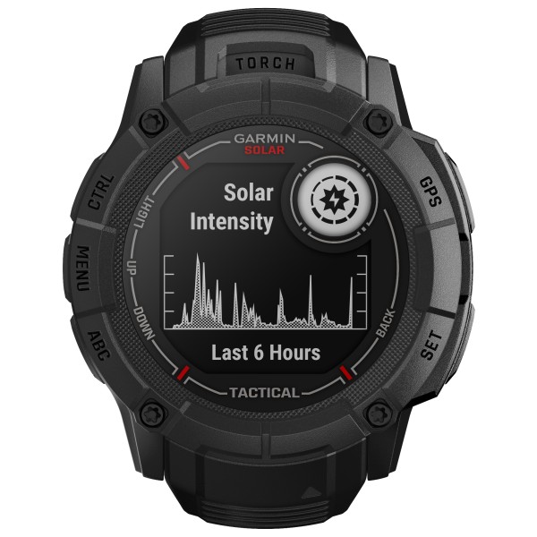 Garmin - Instinct 2X, Solar Tactical Edition - Multifunktionsuhr schwarz von Garmin