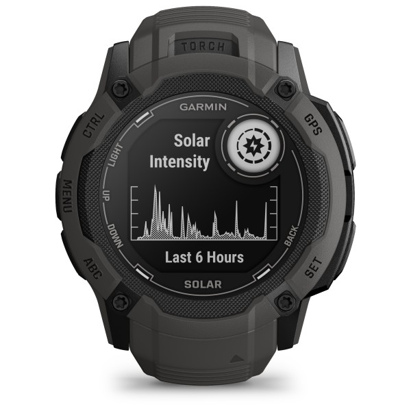 Garmin - Instinct 2X Solar - Multifunktionsuhr grau von Garmin