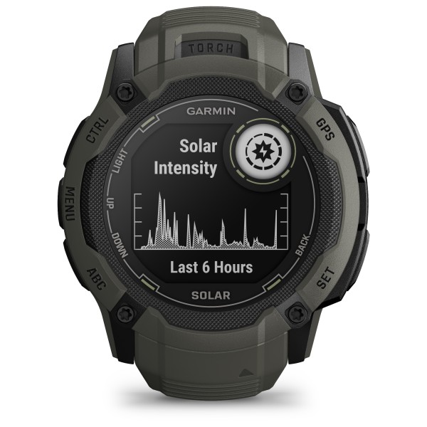 Garmin - Instinct 2X Solar - Multifunktionsuhr grau von Garmin