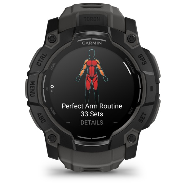 Garmin - Instinct 3 Amoled 50 mm - Multifunktionsuhr schwarz Garmin - Instinct 3 Amoled 50 mm - Multifunktionsuhr schwarz von Garmin