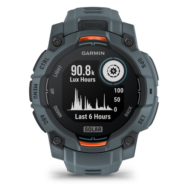 Garmin - Instinct 3 Solar 45 mm - Multifunktionsuhr twilight von Garmin