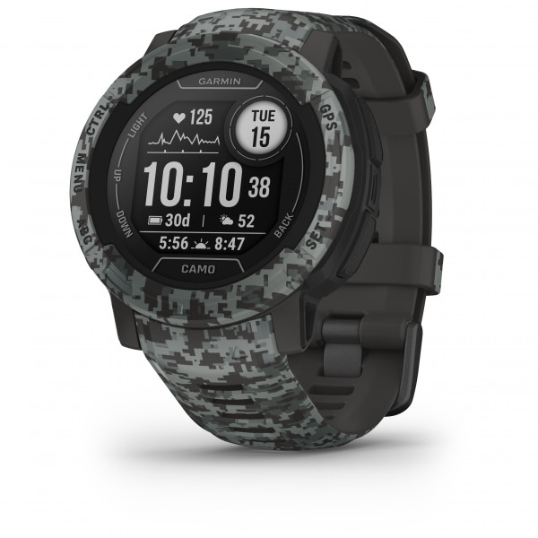 Garmin - Instinct2 Camo Edition - Multifunktionsuhr grau von Garmin