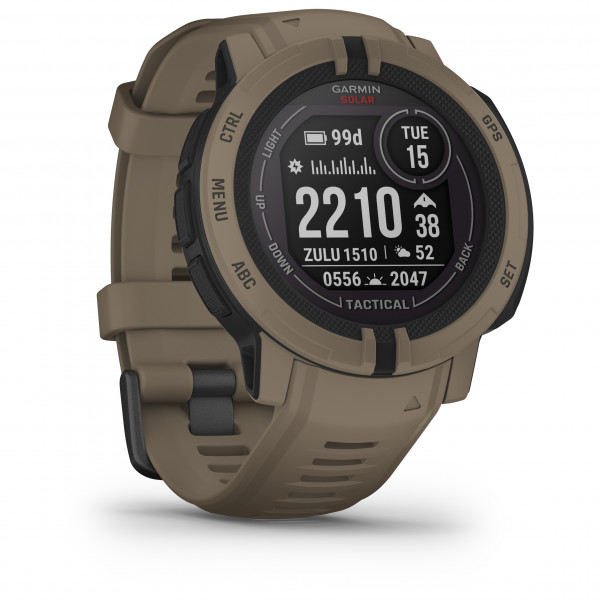 Garmin - Instinct2 Solar Tactical Edition - Multifunktionsuhr schwarz von Garmin