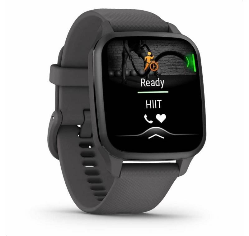 Garmin Luxusuhr Venu Sq 2 - Slate/Shadow Gray 010-02701-10 von Garmin