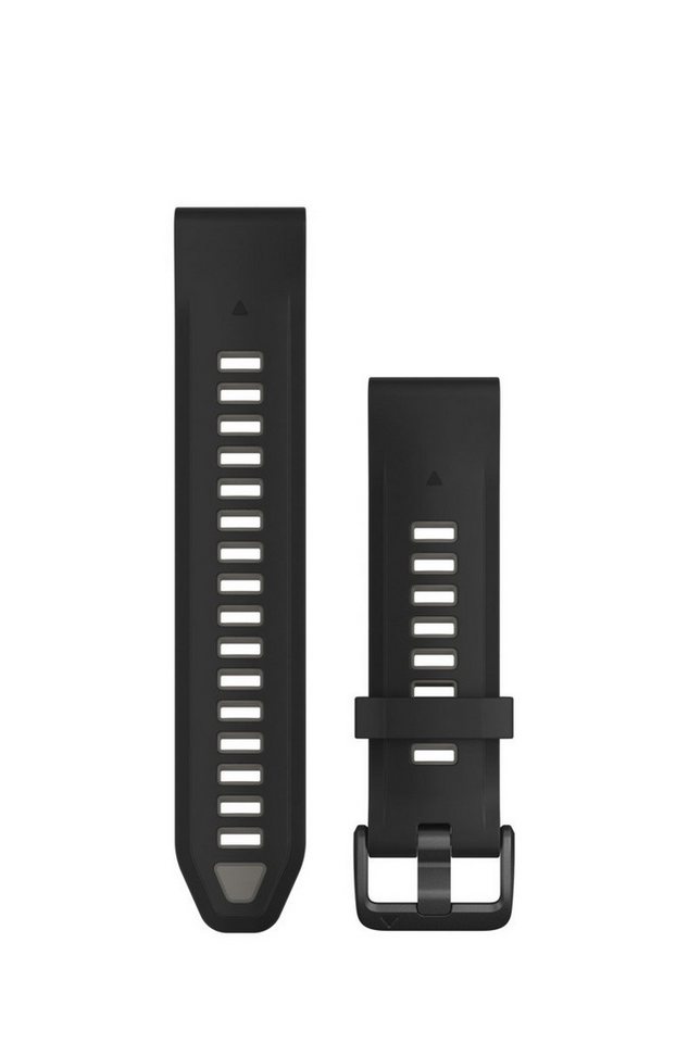 Garmin Smartwatch-Armband QuickFit-Armband 20 mm Silikon Schwarz/Kieselgrau Garmin Smartwatch-Armband QuickFit-Armband 20 mm Silikon Schwarz/Kieselgrau von Garmin