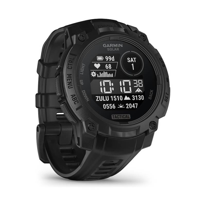 Garmin Smartwatch Instinct® 3 Solar - 45 mm Tactical Edition Schwarz 010-02934-50 von Garmin