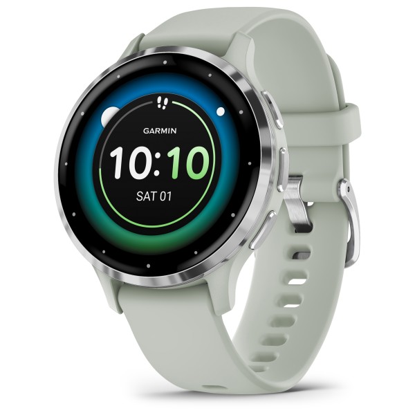 Garmin - Venu 3S - Multifunktionsuhr salbeigrau / silber von Garmin