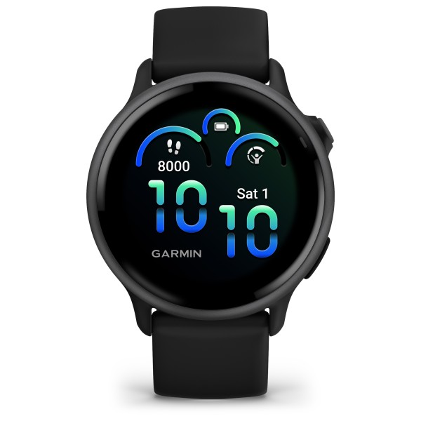 Garmin - Vivoactive 6 - Multifunktionsuhr schwarz/ slate aluminium von Garmin