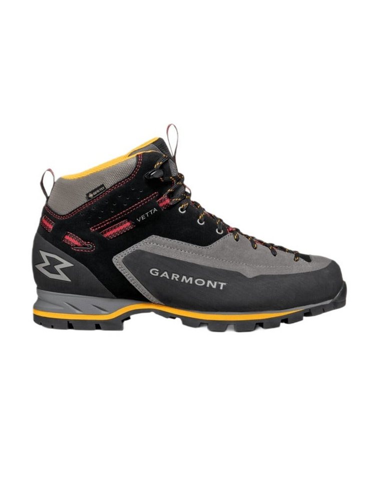 Garmont Vetta Evo GTX (Veloursleder, Zustieg, wasserdicht) schwarz/grau Herren Wanderschuh von Garmont