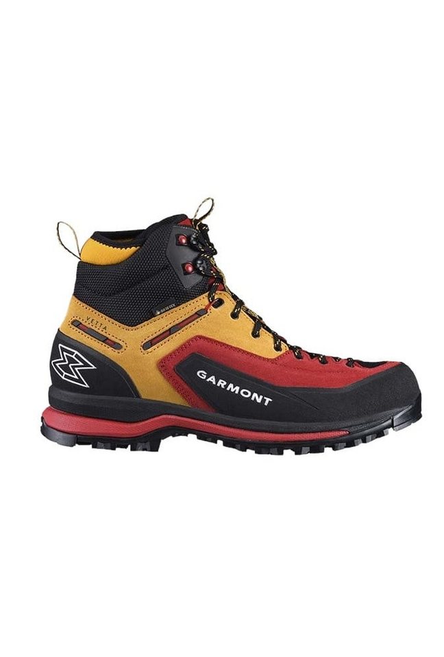 Garmont Vetta Tech GTX (Veloursleder, wasserdicht) rot/gelb Herren Wanderschuh von Garmont