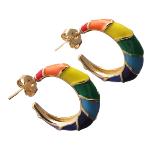 Garneck Regenbogen Ohrringe Für Damen Bohemian Ohrstecker Ohrringe Regenbogen Für Mädchen Modeschmuck Ohrschmuck Damen Garneck Regenbogen Ohrringe Für Damen Bohemian Ohrstecker Ohrringe Regenbogen Für Mädchen Modeschmuck Ohrschmuck Damen von Garneck