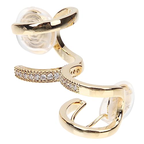 Garneck C-förmige Strass-ohrclips Ohrknochen-manschetten Klein Nicht Durchdringend Für Frauen Ohrschmuck Clip-ohrringe Ohrhaken Ohne Piercing Ohrmanschetten von Garneck