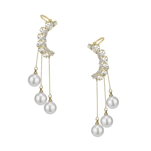 Garneck 1 Paar Ohrclips mit Quasten und Zirkonia Modischer Ohrschmuck Piercing für Damen und Herren Langlebig und für Festivals und Besondere Anlässe Garneck 1 Paar Ohrclips mit Quasten und Zirkonia Modischer Ohrschmuck Piercing für Damen und Herren Langlebig und für Festivals und Besondere Anlässe von Garneck