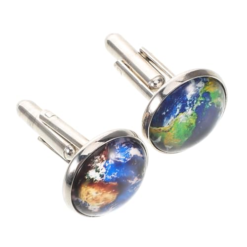 Garneck Retro Manschettenknöpfe Für Herren Mit Weltkartenmotiv Runde Hemdärmelknöpfe Aus Kupfer Stilvolle Smokingknöpfe Für Formelle Anlässe Und Hochzeiten von Garneck