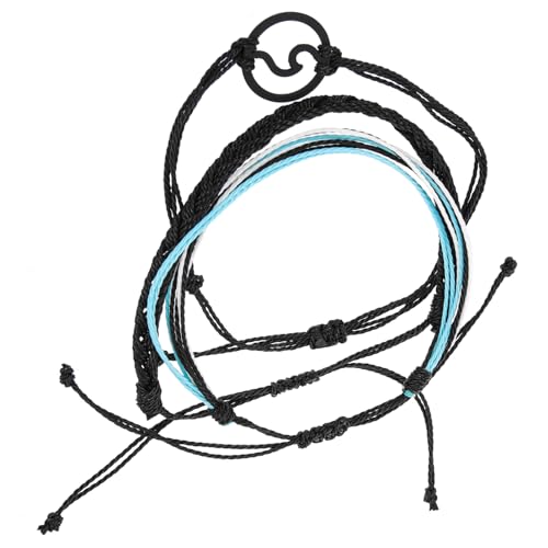 Garneck Handgefertigtes Geflochtenes Armband Satz für Teenager Mädchen Verstellbare Baumwollfäden und Legierung Ästhetisches Strandarmband für Besondere Anlässe und Alltag Garneck Handgefertigtes Geflochtenes Armband Satz für Teenager Mädchen Verstellbare Baumwollfäden und Legierung Ästhetisches Strandarmband für Besondere Anlässe und Alltag von Garneck