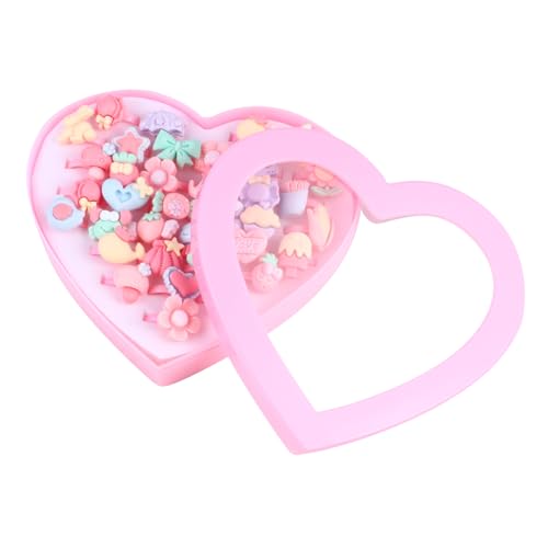 Garneck 36stücke Teiliges Cartoon-junge Mädchen-ring-set Aus Kunststoff Mit Ring-box Für Schmuckzubehör Für Geburtstagsgeschenke Und Partys von Garneck