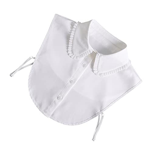 Garneck Abnehmbare Falsche Kragen Damen Halbhemd Bluse Chiffon Falsche Kragen Für Pullover Kleid Und Zusätze von Garneck