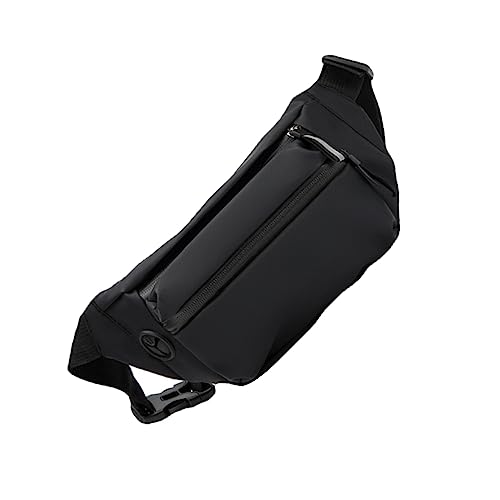 Garneck 1 Stück Herren wasserdichte Gürteltasche Verstellbare Hüfttasche für Outdoor Aktivitäten zur Aufbewahrung von Handy Schlüsseln und Schwarz Garneck 1 Stück Herren wasserdichte Gürteltasche Verstellbare Hüfttasche für Outdoor Aktivitäten zur Aufbewahrung von Handy Schlüsseln und Schwarz von Garneck
