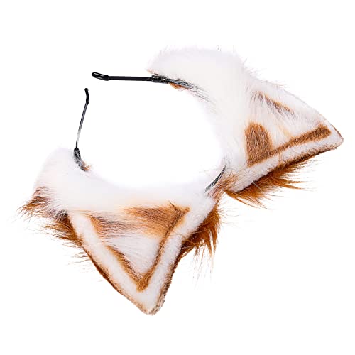 Garneck Katzenohren Stirnband Flauschiges Tierohren Kopfschmuck Katzenohren Haarspange Für Mädchen Party Kostüm Zubehör Kopfbedeckung von Garneck