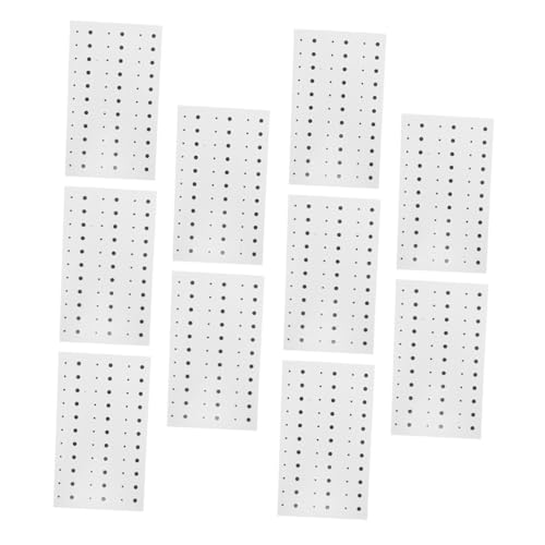 Garneck 10 Blatt Selbstklebende Fake Mole Beauty Spot Aufkleber Realistische Temporäre Make Up Tattoos Hautfreundlich Natürliche Schönheitsflecken für Halloween Party Festival von Garneck