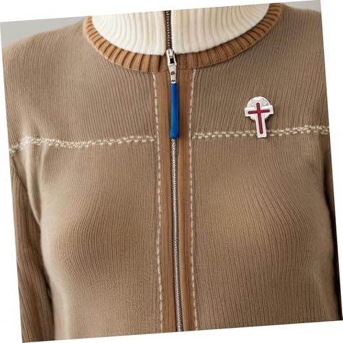 Garneck 10stücke Kreuz-anstecknadeln Für Erstkommunion Gebetsnadel-broschenanhänger Aus Zinklegierung Christliche Religiöse Hutnadeln Krawattennadel Für Männer Und Frauen von Garneck