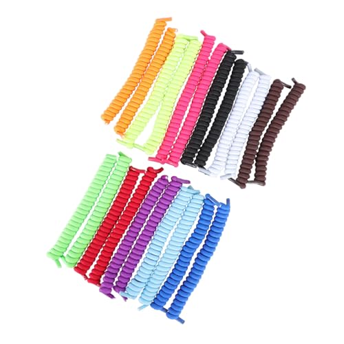 Garneck 11 Paare Elastische Schnürsenkel Bunte Stretch Schnürbänder Frei Binden Praktisch Schnellverschluss Für Sneaker Sportschuhe Herren Damen Garneck 11 Paare Elastische Schnürsenkel Bunte Stretch Schnürbänder Frei Binden Praktisch Schnellverschluss Für Sneaker Sportschuhe Herren Damen von Garneck