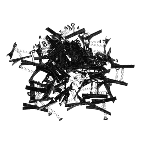 Garneck 150 Stück Metall Duckbill Haarclips mit Federverschluss Vielseitige DIY Haarschmuck Accessoires für Frauen für Styling Schule Zuhause Party Geeignet für Haartypen von Garneck