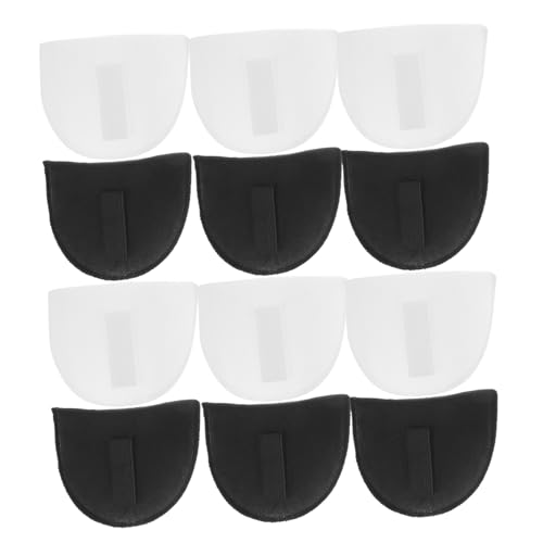 Garneck 16 Stück Dicke Herren Komfortjacken Unisex Material Jacken Für Einlagen Zubehör Schwarze Pads – Anzüge – In Universal Blazer Schulteranzug Dressup Weiß Atmungsaktiv von Garneck