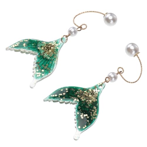 Garneck Ohrstecker für Damen Ohrringe Einzigartiger Ohrschmuck für Partys und Alltag Blau Kreativer Ohrschmuck von Garneck