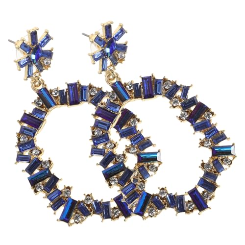 Garneck Stylische Ohrhänger Damen Übertriebene Ohrringe für Party Runder Ohranhänger Trendiger Ohrschmuck Leicht und Angenehm zu Tragen von Garneck