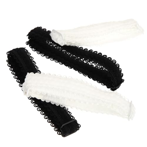 Garneck 2 Paare Anti lost High Heel Straps Abnehmbare Fersenriemen Rutschfeste Schuhbänder für Damen Pumps Stilvolle Schuhe Fixierung von Garneck