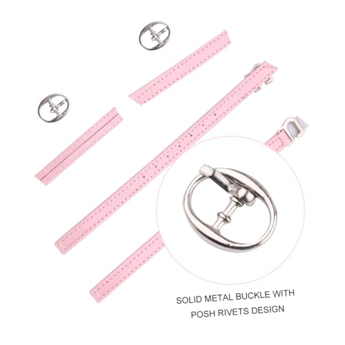 Garneck 2 Paare Robuste Schnürsenkel für High Heels Elastische Lazy Shoe Strings Langlebige und Praktische Schuhbänder Geeignet für Damen Pumps und Hochhackige Schuhe von Garneck